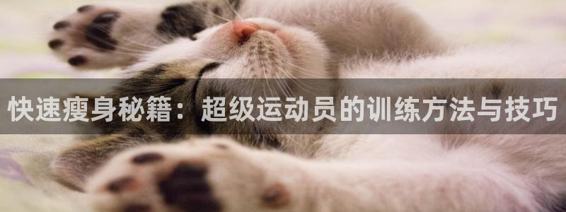 3377体育com：快速瘦身秘籍：超级运动员的训练方法与技巧